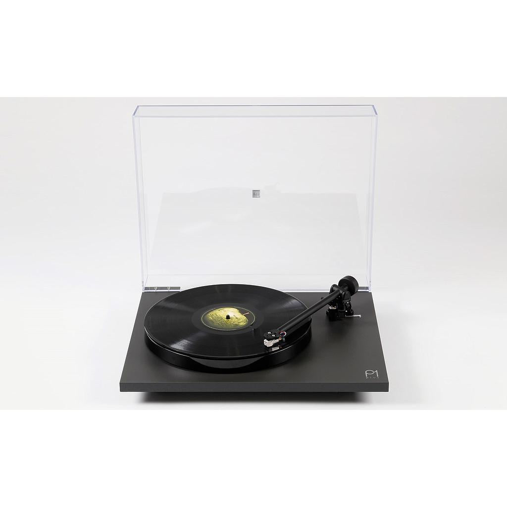 Rega Planar 1 plus nero satinato giradischi completo di testina e coperchio