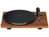Pro-ject E1 phono noce satinato giradischi  Plug & Play con stadio Phono