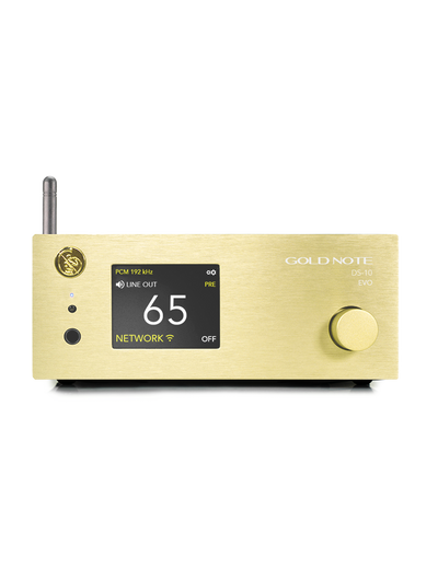 Gold Note DS-10 EVO gold preamplificatore, streamer , dac , ampli per cuffie