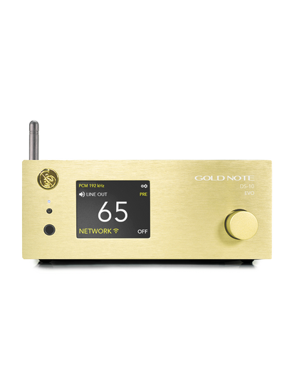 Gold Note DS-10 EVO gold preamplificatore, streamer , dac , ampli per cuffie