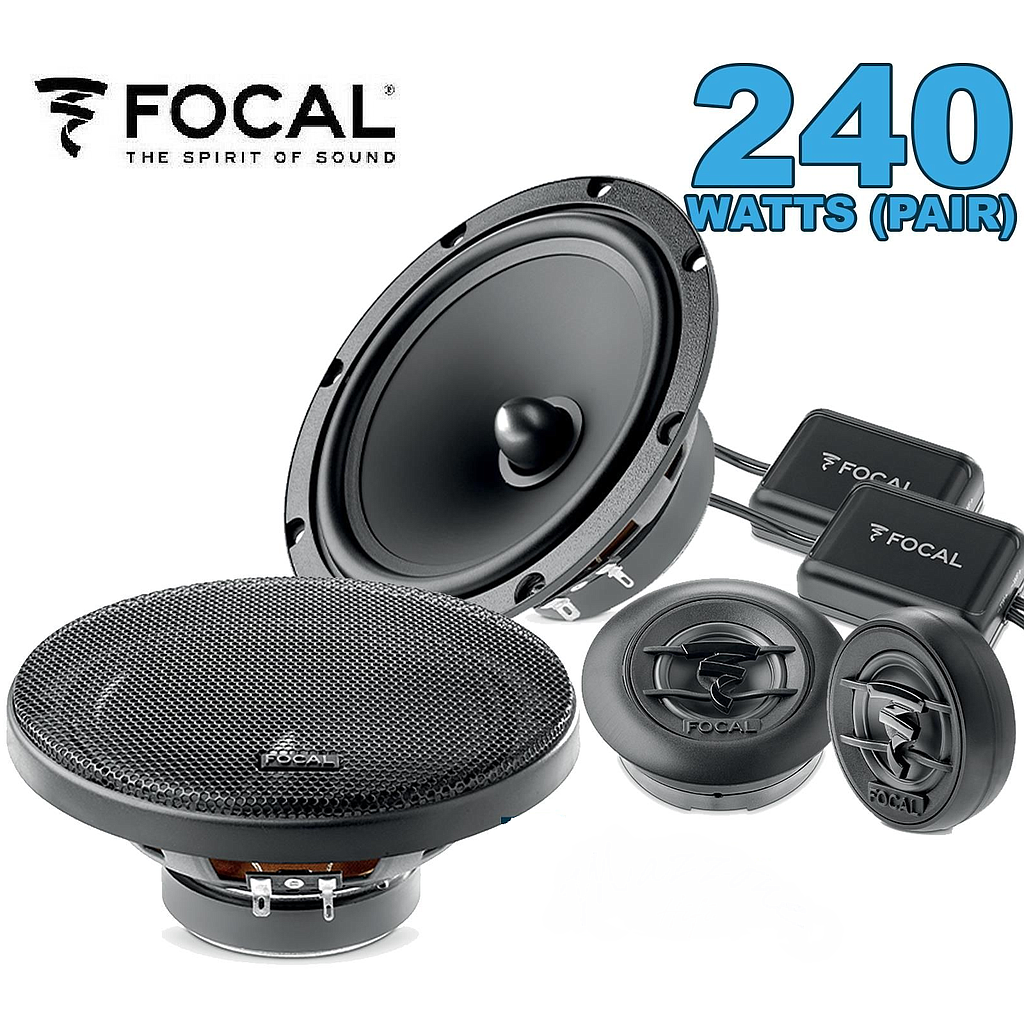 FOCAL ASE-165 KIT 2 VIE DA 165mm CON CROSSOVER NUOVI GARANZIA ITALIA