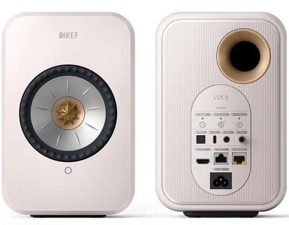 KEF LSX 2 mineral white Sistema Attivo Wireless (coppia di diffusori)