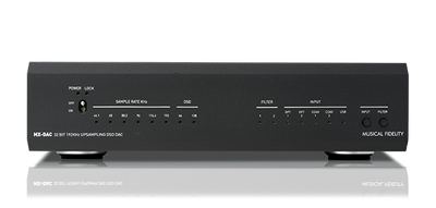 Musical Fidelity MX DAC nero dac 24bit/192KHz. Riproduzione di file DSD