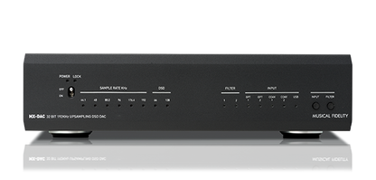 Musical Fidelity MX DAC nero dac 24bit/192KHz. Riproduzione di file DSD