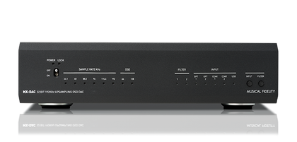 Musical Fidelity MX DAC nero dac 24bit/192KHz. Riproduzione di file DSD