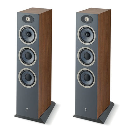 Focal Theva N 3 legno scuro diffusori da pavimento 3 vie