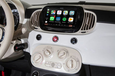 Alpine iLX-705D-500MCA Car by Car dedicato a Fiat 500 dopo il 2015 con schermo da 7’’ android apple carplay