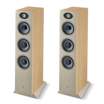 Focal Theva N 3 legno chiaro diffusori da pavimento 3 vie