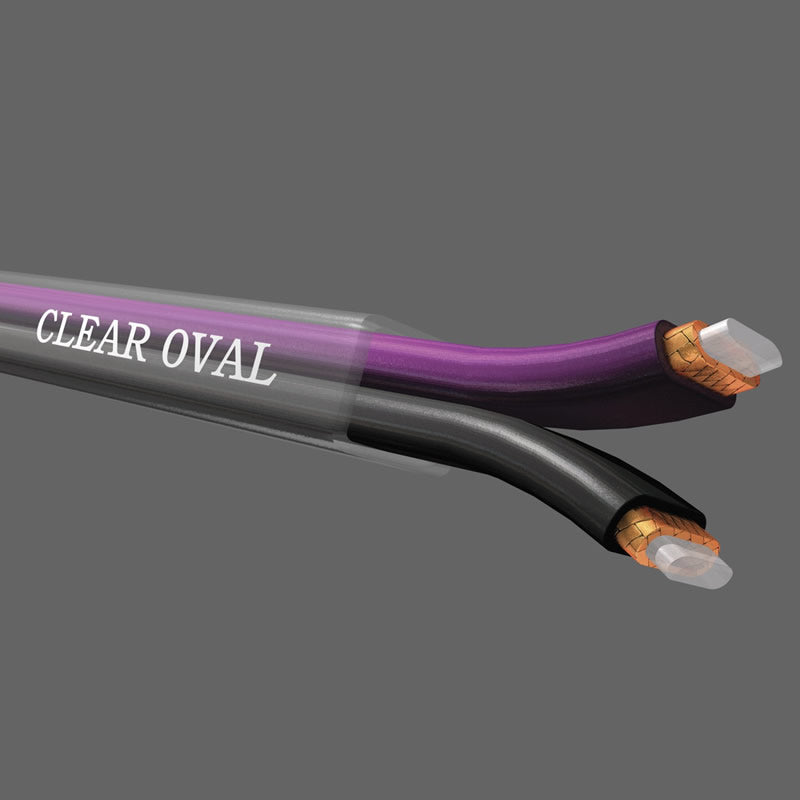Analysis plus clear oval coppia cavi per diffusori da 2.44+2.44 mt