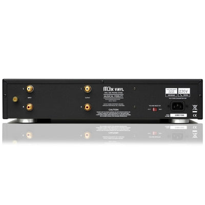 Musical Fidelity M3x Vinyl nero stadio phono MM/MC di altissime prestazioni