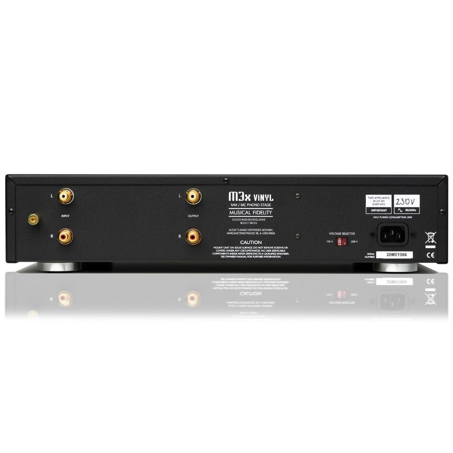 Musical Fidelity M3x Vinyl silver stadio phono MM/MC di altissime prestazioni