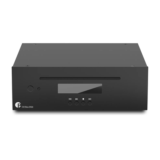 Pro-ject cd box ds3 nero lettore Caricamento slot-in, Convertitore DAC 32bit/384KHz Burr Brown PCM1796