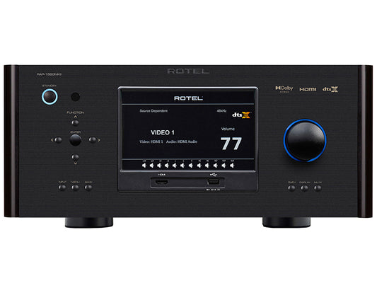 Rotel RAP-1580MKII nero sintoamplificatore Dolby Atmos e DTS:X in 7.1.4 NUOVO