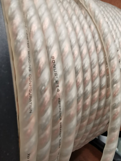 Connection S 214.2 cavo in rame puro per diffusori audiophile 4 AWG (1,75 mm2 Traslucido) d 3.6 mm