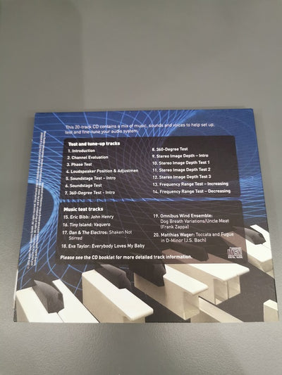 Isotek the ultimate system set-up disc