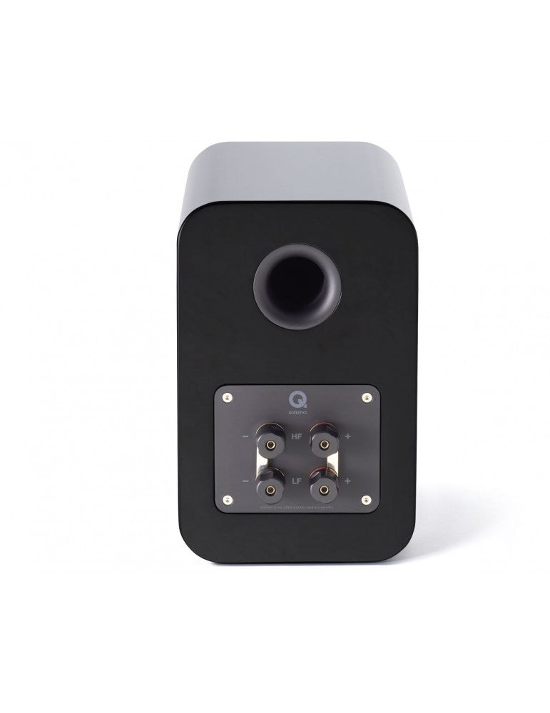 Q Acoustics concept 30 nero laccato diffusori 2 vie da scaffale