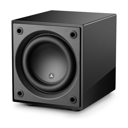 JL AUDIO D108 V2 nero laccato subwoofer attivo da 500 watt rms