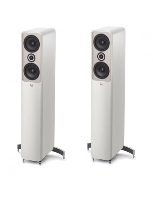 Q Acoustics concept 50 bianche diffusori da pavimento
