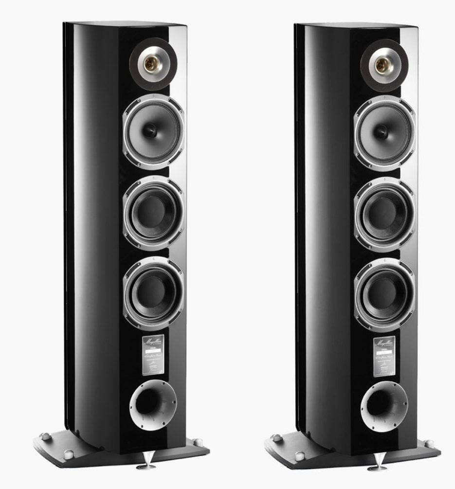 Triangle magellan cello nero diffusori da pavimento 3 vie bass reflex