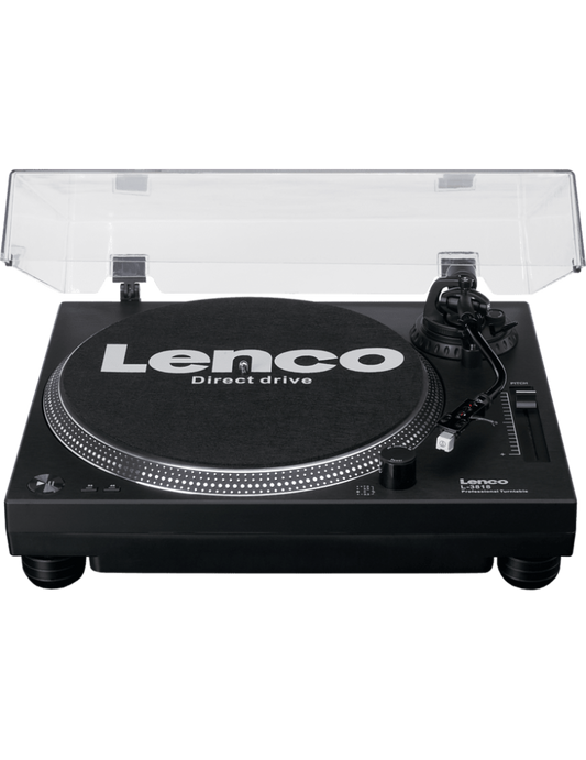 Lenco L-3818 giradischi con trazione diretta con usb e completo di testina AT3600