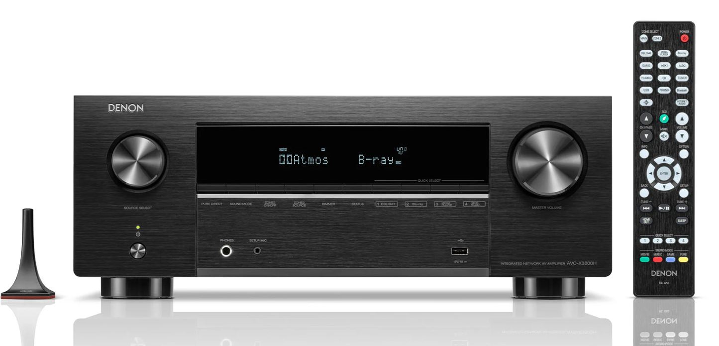Denon AVC-X3800H sinto amplificatore AV 9.4 canali - Dolby Atmos e DTS:X