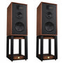 Wharfedale Linton noce con stand diffusori 3 vie serie anniversary nuove