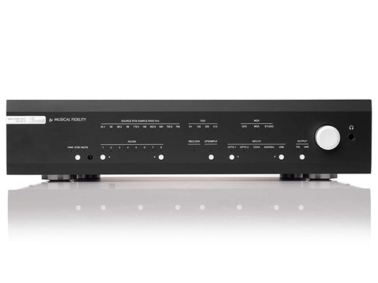 Musical fidelity M6X DAC nero Convertitore Doppi convertitori Sabre ESS ES9038Q2M 32bit/768KH