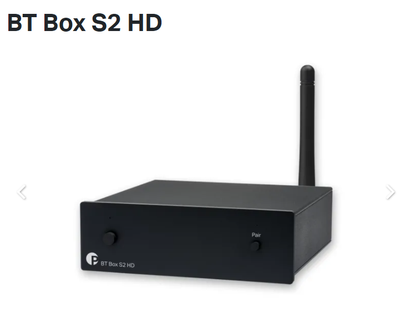 Pro-ject bluetooth box s2 HD nero ricevitore bluetooth 5.0 and aptX-HD