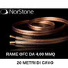 NORSTONE CL 400 CAVO DA 20 MT PER ALTOPARLANTI BIPOLARE 2 x 4.00mmq