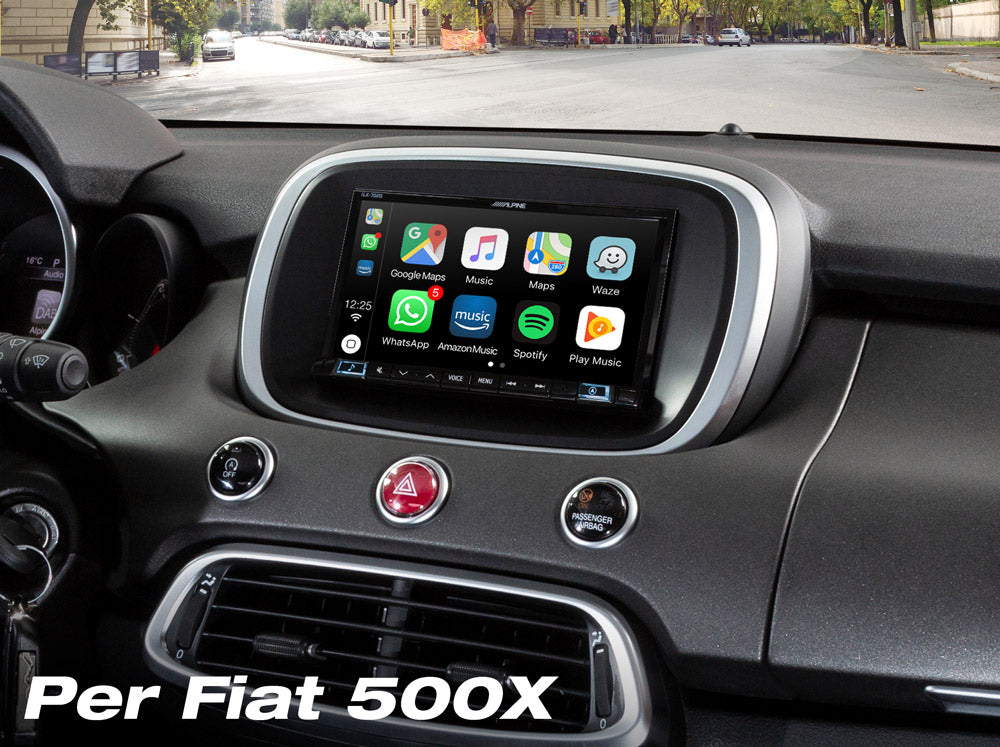 Alpine iLX-702-500X sistema audio-video 7" Apple CarPlay e Android Auto 500X