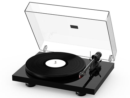 Pro-ject debut carbon evo nero laccato giradischi con testina ortofon 2m red NUOVO