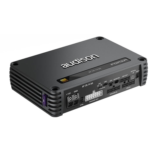 Audison AF C8.14 bit amplificatore 8 canali con DSP, potenza 8x100 Watt