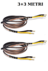 Analysis plus black oval 12 cavo per diffusori da 3.31 mmq da  3+3 METRI