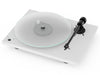 Pro-ject T1 bianco phono SB Giradischi con stadio Phono MM e regolatore velocità 33-45 giri