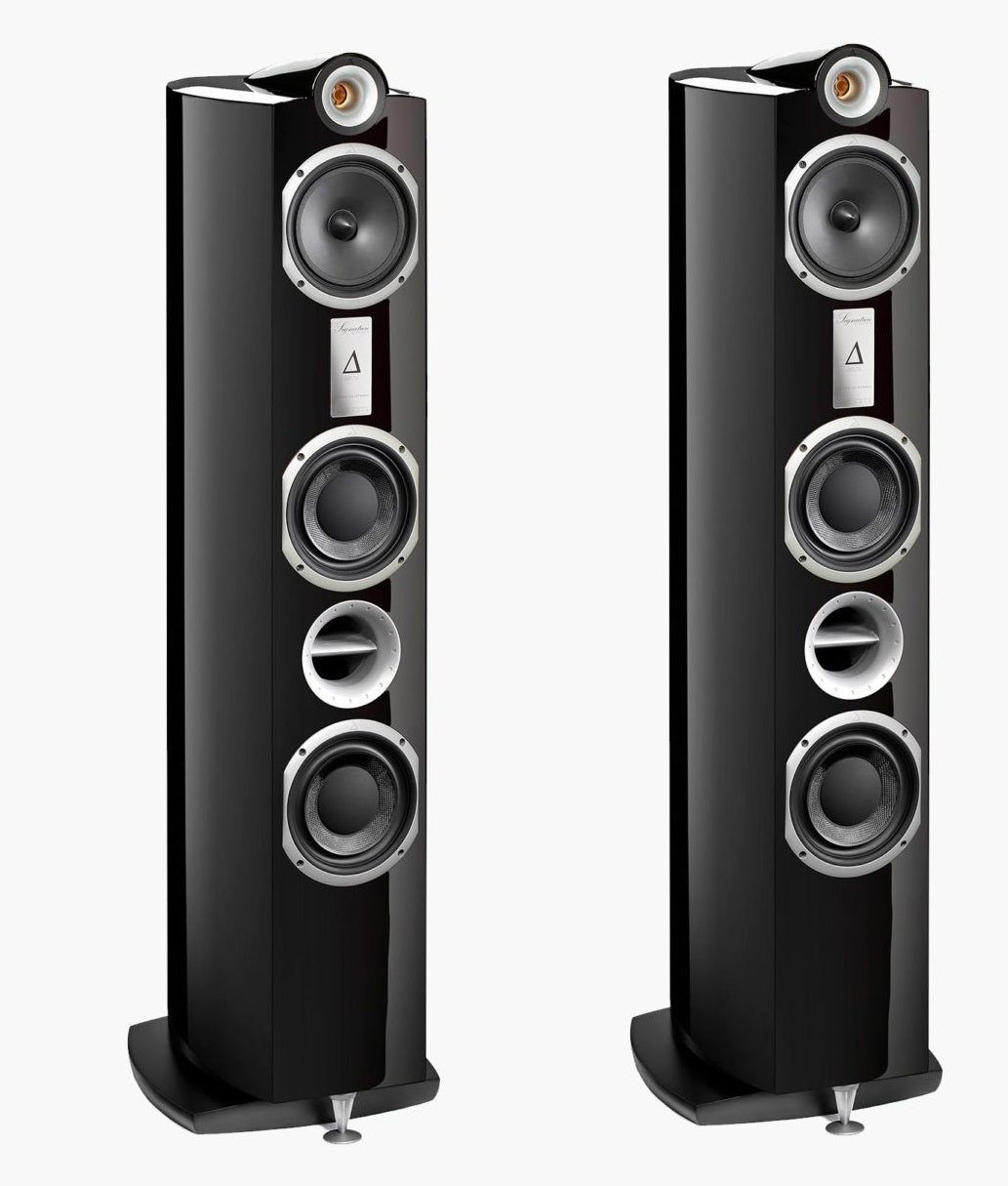 Triangle Delta nero diffusori da pavimento 3 vie bass reflex