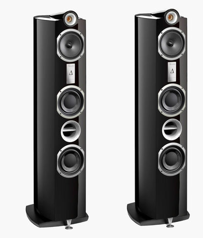 Triangle Delta nero diffusori da pavimento 3 vie bass reflex