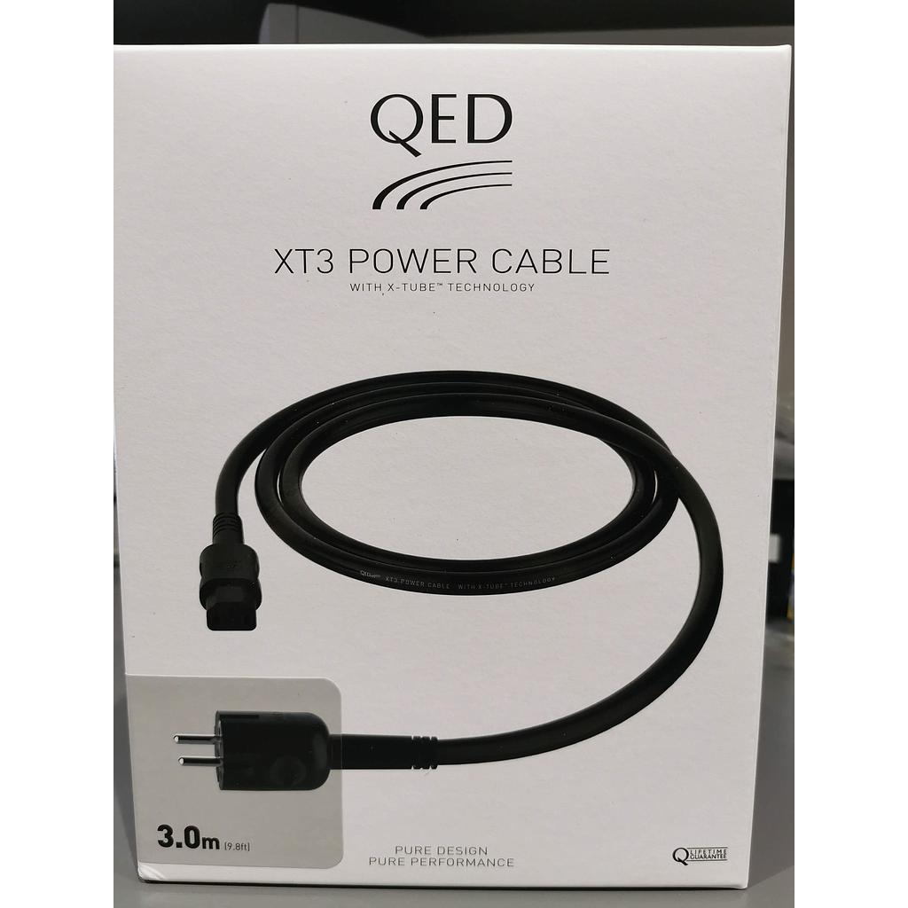 Qed reference XT 3 da 3 metri cavo di alimentazione
