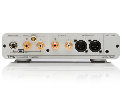Musical Fidelity MX VYNL silver Stadio Phono MM/MC bilanciato xlr