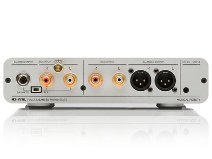 Musical Fidelity MX VYNL silver Stadio Phono MM/MC bilanciato xlr