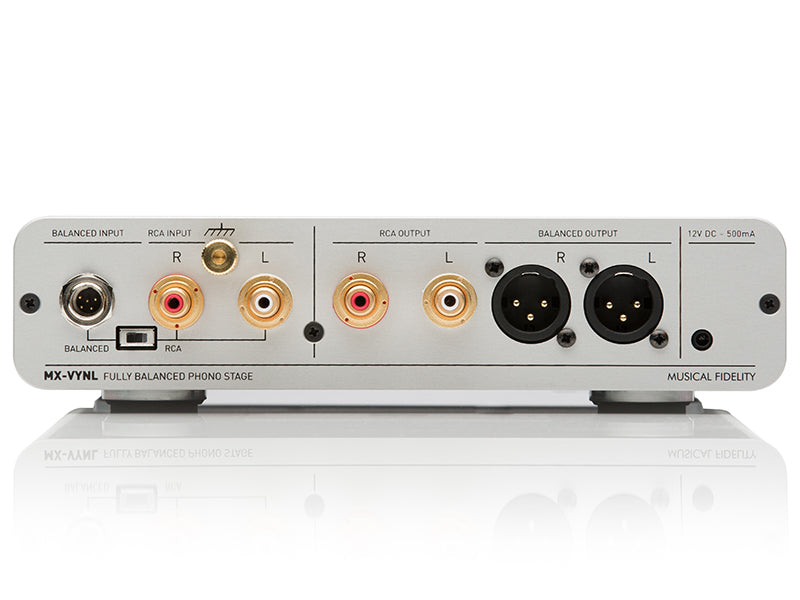 Musical Fidelity MX VYNL silver Stadio Phono MM/MC bilanciato xlr