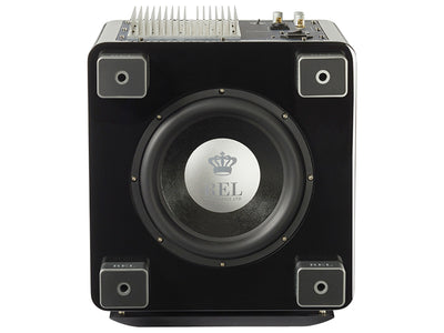 Rel Acoustics T/9x nero Subwoofer amplificato in sospensione pneumatica con radiatore passivo