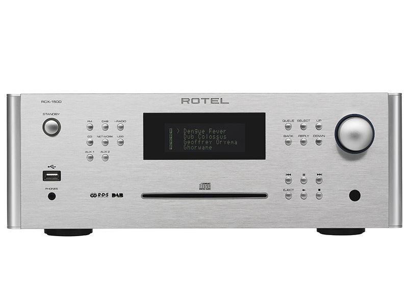 ROTEL RCX 1500 SILVER SINTOAMPLIFICATORE CON CD SIGILLATO GARANZIA ITALIA