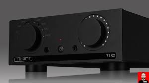 Mission 778x nero amplificatore con fono e dac ES9018K2M e BT
