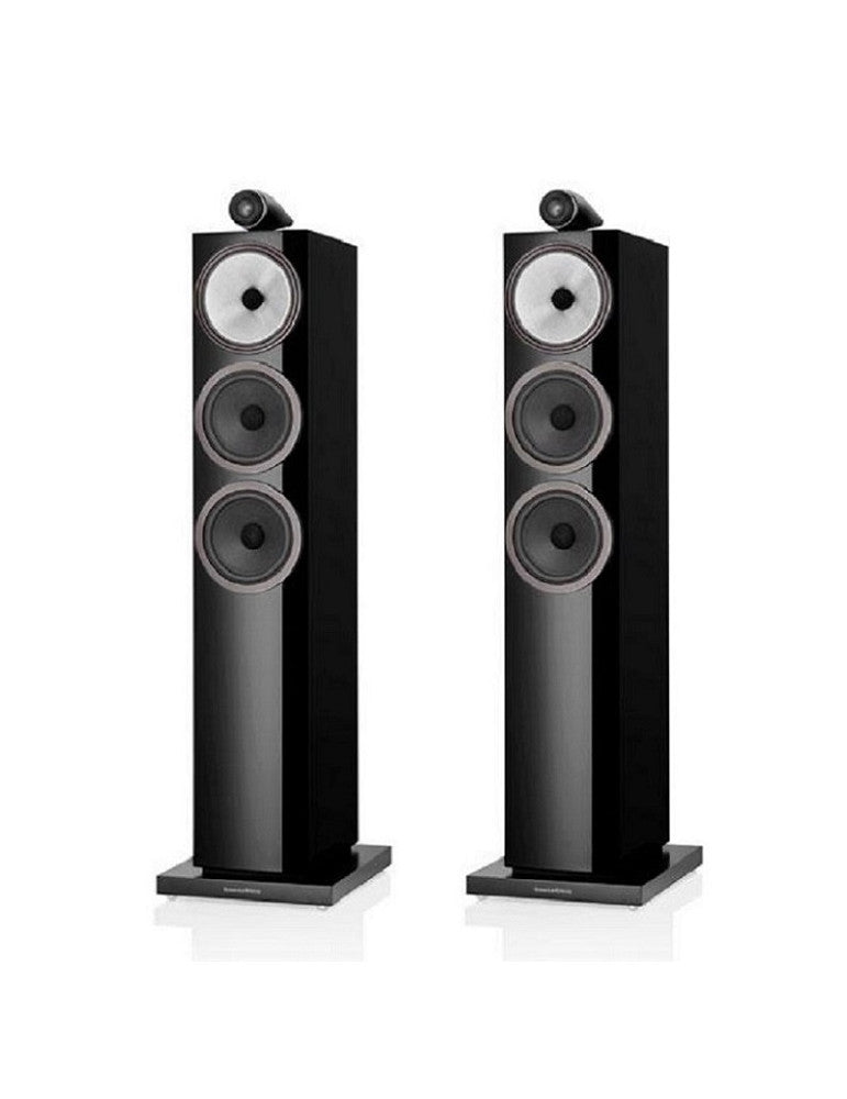 B&W 703 S3 nero laccato diffusori da pavimento 3 vie EX-DEMO