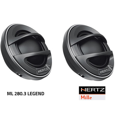 HERTZ ML280.3 SERIE LEGEND COPPIA TWEETER CUPOLA DA 28mm NUOVI