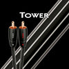 AUDIOQUEST TOWER CAVO RCA-RCA ORIGINALE GARANZIA UFFICIALE ITALIA