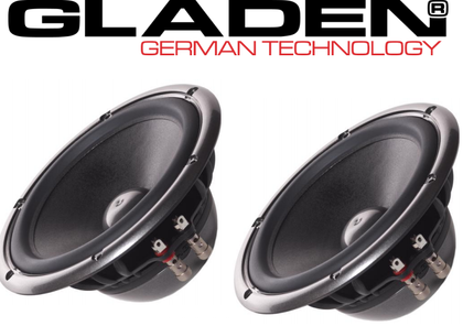 Gladen AEROSPACE 165 PP coppia mid-woofer da 165mm 135/90 Watt 3ohm