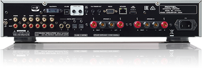 Rotel A14MKII silver integrato 2x150 watt su ohm BT wireless e phono mm