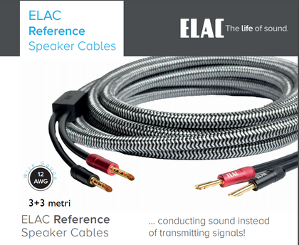 Elac Reference speaker coppia Cavi per diffusori da 3 mt
