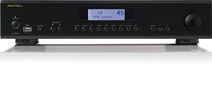 Rotel A14MKII nero integrato 2x150 watt su ohm BT wireless e phono mm